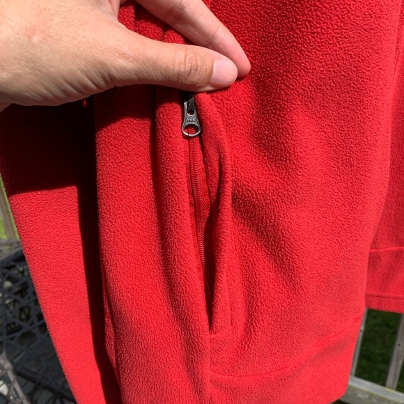 North Face full zipper fleece with zipper pockets - Picture 4 of 5